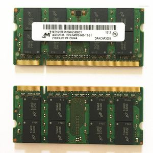 Micron DDR2 4GB 800MHz Laptop Rams Memoria 2RX8 PC2-6400S-666-13-E1 Minne för dator