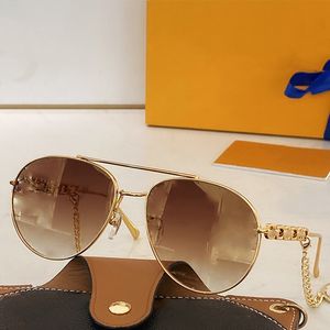 Gold-color hardware frame Sunglasses Flowers Hinged on temples Women Men Summer Z1539 with chain Style Retro Shield Lens Plate Cat Eye Full Frame Fashion Eyeglasses