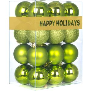 Dekoracje świąteczne kulki Ozdoby na świąteczne drzewo małe shattreproof idealne wiszące kulki wieniec girland wystrój limonki g sinabag amwub