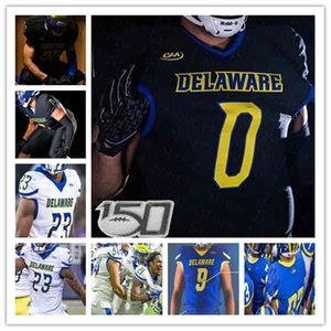 Maglia da calcio Wskt Custom College 2021 Delaware Blue Hens PAT KEHOE Will Knight Riah Burton Dae'Lun Darien Isaiah Schoonmaker Thyrick Pitts 4XL