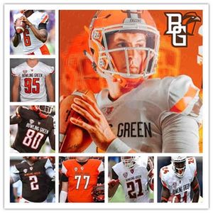 WSKT New Bowling Green Bgsu Jersey Football Elijah Eberhardt Riley Keller Tucker Melton Javonte Kinsey Tucker Melton Roland Walder Mitchell Keith