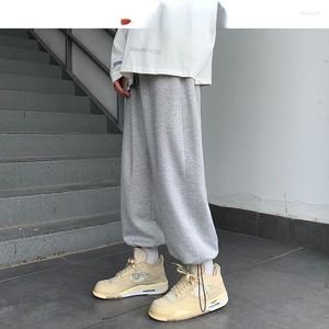 Männer Hosen 2022 Mann Koreanische Mode Hip Hop Jogginghose Paar Schwarze Hose 5XL Männer Streetwear Solide Baggy Jogger