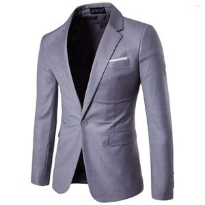 Męskie garnitury 2022 Jesień męskiej Slim Classic Classic Jucking One Button Casual Sports Jackets Płaszcz Lekki wygodny biznes codzienny blezer