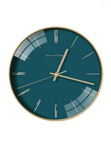 Настенные часы золотые часы современный дизайн роскошные безмолвные часы металлические декор дома спальня гостиная