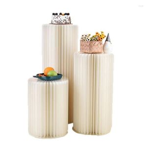 Party Decoration NAXILAI 40CM Diameter Weddings And Events Round Cylinder Pedestal Display Plinths Pillars For DIY Holiday