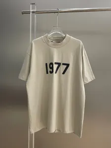 T-shirt Plus da uomo Polo Girocollo ricamato e stampato in stile polare estivo con puro cotone da strada 14w