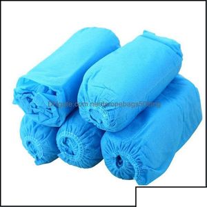 Disposable Slippers Bath Supplies El Home Garden Premium Boot Shoe Ers 100Pcs/Pack Durable Water Resistant N Otpvj