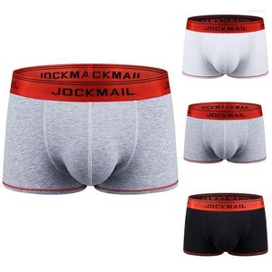 Underpants Mens Soft Briefs 4 Seasons Underwear For Men Breathable Boxer Panties Printing Shorts Cuecas Masculinas