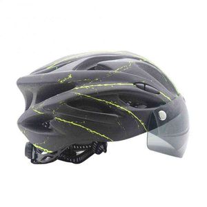 Fahrradhelme Fahrradhelme Ultraleichte elektrische Motorradhelme Mountain Road Bike MTB Cap Fahrradhelm mit Schutzbrille Casco Ciclismo T220921