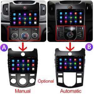 Android 9 بوصة Car Video Dvd Radio Multimedia Gps Navigator with WIFI Bluetooth Connection for KIA FORTE 2010-2017