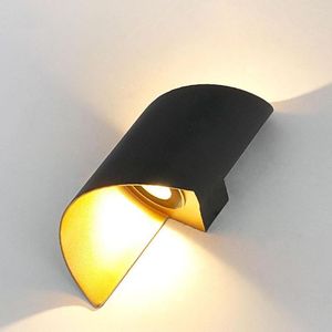 6W/10W Moderno subindo para baixo de alumínio Lâmpada de parede corredor Luzes de jardim da varanda Luzes de arandelas de cabeceira de cabeceira de cama