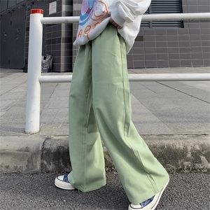 Men's Pants Baggy Men Wide Leg Pants Korean Spring Autumn Solid Color Straight Overalls Casual Trousers Man and Women Bottoms Y2k Clothes 220922