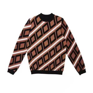 남자 스웨터 디자이너 겨울 디자이너 남성 스웨터 편지 라운드 넥 풀오버 니트 셔츠 상단 의류 니트 느슨한 84yv