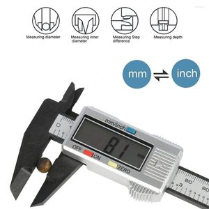 Schmuckwerkzeuge Messwerkzeug Edelstahl Digitaler Messschieber Elektronisches Mikrometerlineal Tiefenmessgerät Instrument 0-150 mm