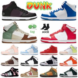 Sneakers Casual Shoes Men Trainers High Og Unicorn Kentucky University Red Panda Sports Pink Prime Women Toasty Syrac Chaa