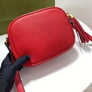 2022 Bolsa de bolsa de ombro de couro genuíno Mulheres mulheres senhoras originais Mensageiro Marmont Chain Crossbody Bags