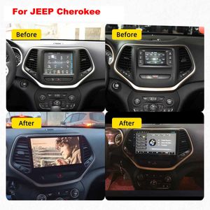 Bilvideo-DVD-spelare Android f￶r Jeep Cherokee med 3G Radio Audio Stereo till ex-Factory Price
