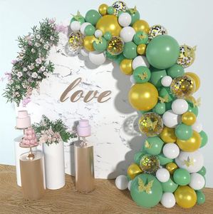 Colorful Party metal Balloon Party Decoration 12inch Latex Chrome Metallic Helium Balloons Wedding Birthday Baby Shower Christmas Arch Decorations