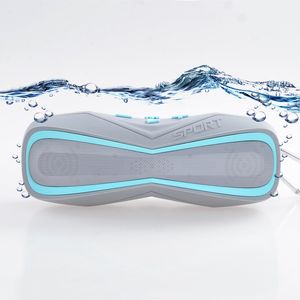 IPX7 Waterproof Portable Sports Wireless Bluetooth Speakers Dusch Water Resistant Mini Wireless Högtalare för utomhusmusikälskare