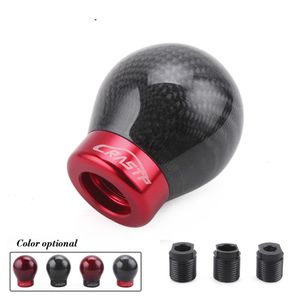 Universal Carbon Fiber Gear Shift Knob Manual Automatic Shifter Lever Handle Fit for Honda VW BMW Toyota RS SFN065325W