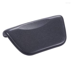 枕スパバス枕防水PUレザーバスタブネックサポートヘッドレストパッドとアンチスリップ吸引カップ