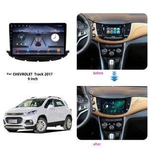 Player de v￭deo de carro Android de 9 polegadas para Chevrolet Tracker Auto Radio GPS Navigation com Blutooth WiFi 1080p