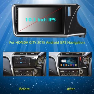 Android MP3 Entertainment System Stereo Auto Video Radio GPS Navigation Player für HONDA CITY-2015 RHD