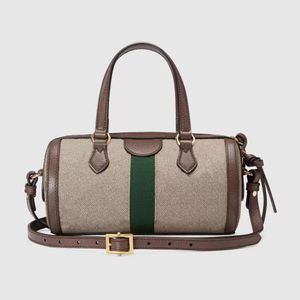 Bolsa de designer unissex mini bolsas de boston 25 cm de moda ou saco crossbody saco de metal letra com zíper pingente de luxo carteira de mochila duas cores e materiais