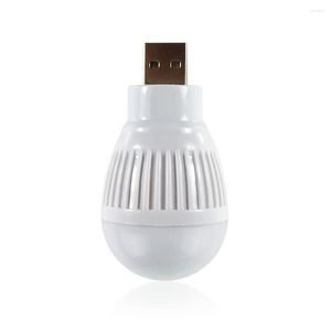 EST Mini LED USB Luce portatile Estensione Cavo 5 V 5 W Bulbo della lampada a sfera per risparmio energetico per laptop Socket