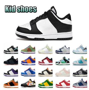 2022 Casual Shoes Kids Shoes Sneakers Sports Trainers Children's Designer Outdoor Low Dunks Athletic Children Walking Toddler Spädbarn Nya Chunky SB Boys Girls Us 3y