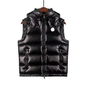 Designer Mens Vests Ladies Thermal Jacket Down Jacket Autumn Winter Casual Coat Par Huva Väst Varma kläder