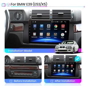 Car Video Stereo Android Multi-Media-Radio-Audio-Player f￼r BMW E39 E53 X5 2004-2006 mit Bluetooth-WLAN