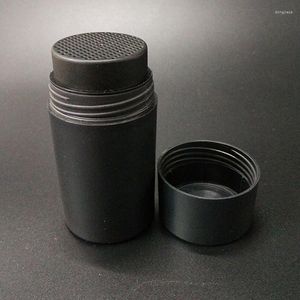 Garrafas de armazenamento 1 peça garrafa de pó de talco 80 ml dispensador de cosméticos recarregável recipiente de plástico potes vazios