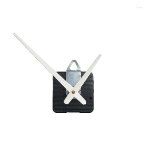 Wall Clocks 10sets/lot White Hands Sun 12888 Shaft Quartz Clock Step Movement Mechanism With Hook DIY Repair Parts