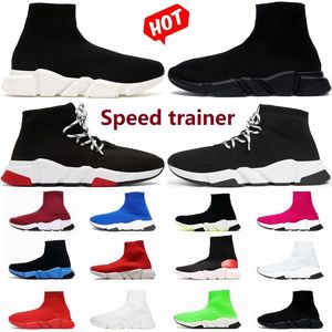 Designer Socks Casual Shoes Platform Men Zwart voor heren Vrouwen Kid Speed Trainer Runner Sneaker Sock Multicolor Womens Sneakers Classic Snelheden