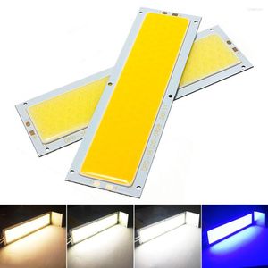 Light COB Chip 12V Bulb Panel Strip For DIY House Lighting Work Lamps DC12-14V 120mmx36mm Warm Cool White Blue Red