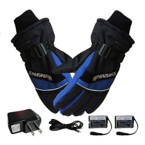 Ski Gloves Winter USB Hand Warmer Electric Thermal Gloves Rechargeable Battery Heated Gloves For Motorcycle Bicycle Cycling Ski Unisex 220922