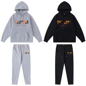 Agasalhos masculinos calças suéter set designer hoodies streetwear techfleeces terno esportivo de qualidade bordado de pelúcia decoração de letras grossas moletons calças masculinas