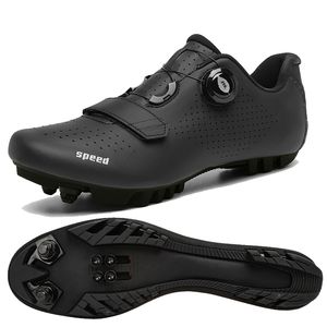 Safety Shoes Professional Mountain Bike Cycling Sneakers MTB Men Road Speed ​​Racing Women Cykelsko Cleat Flat Sport 220922