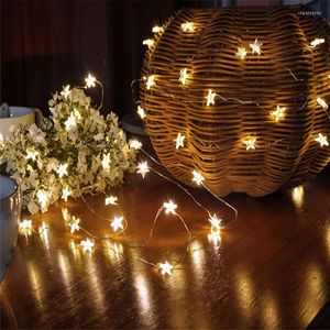 Saiten 10 LED-Fee-Licht, gemütliche Weihnachtsbeleuchtung, Outdoor-Dekoration, Drahtschnur für Hochzeit, Weihnachten, Girlande, Party