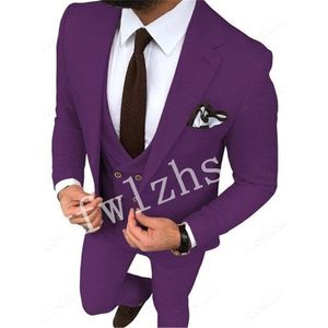 Düğün Smokin Bir Düğme Erkekler Damatçılar Notch Kavur Damat Smokin Düğün/Balo Adamı Blazer Ceket Pantolon Yelek Kravat W1108