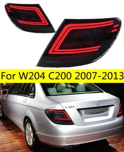 Хвост для W204 C200 2007-2013 C260 Задние фонари задней лампы