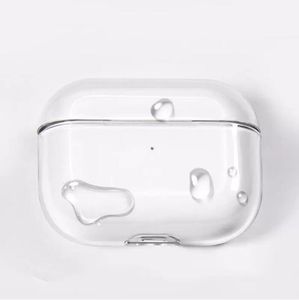 För AirPods Pro 2 2: a 3 hörlucka stötbeständiga fodralstillbehör Solid Silikon Söt skyddande hörlurskåpa trådlöst laddningsfodral