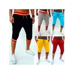 Men's Pants Fahion Cotton Shorts Men Summer Casual Bermuda Harem Mens Beach Fitness Sweat Short Hombre Outer Wear