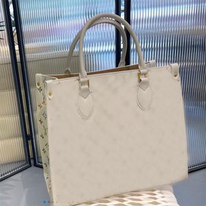 Crafty ONTHEGO louie Designer di lusso borse Donna fiori piante stampa Totes Borsa a tracolla Composito Borsa Shopping Borse Spalle tote