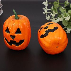 Decorazione per feste 1PCS Mini Simulazione Zucca artificiale Zucche in schiuma Fall Craft Home Halloween 2023