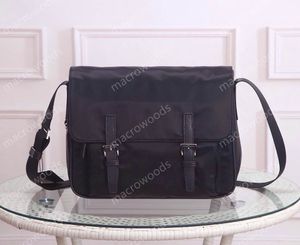 Klassische Designer-Tasche, Umhängetaschen, Geldbörse, Messenger-Herren-Handtaschen, Rucksack-Tragetasche, Umhängetaschen, Damen-Clutch-Geldbörse aus Leder, modisch, prägnant, Schwarz