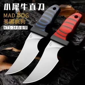 Mad Dog Bıçağı ATAK II ATS-34 Blade Black G10 Cep Bıçakları Kurtarma Yardımcısı EDC Araçları