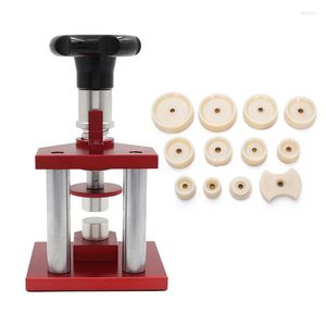 Watch Repair Kits Screw Type Precise Crystal Bezel Back Case Closer Cover Press Capping Machine With Dies Tool
