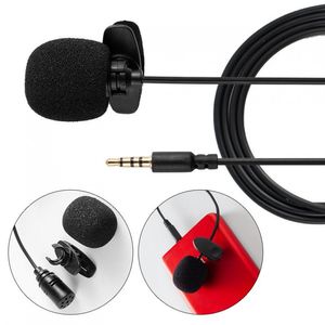 3,5mm Mini Mikrofon Kayıt Stüdyosu Kapasitif Kondenser Mic Mikrofon Klibi Bilgisayar Bilgisayar için Cep Telefonu Masaüstü Dizüstü Bilgisayar